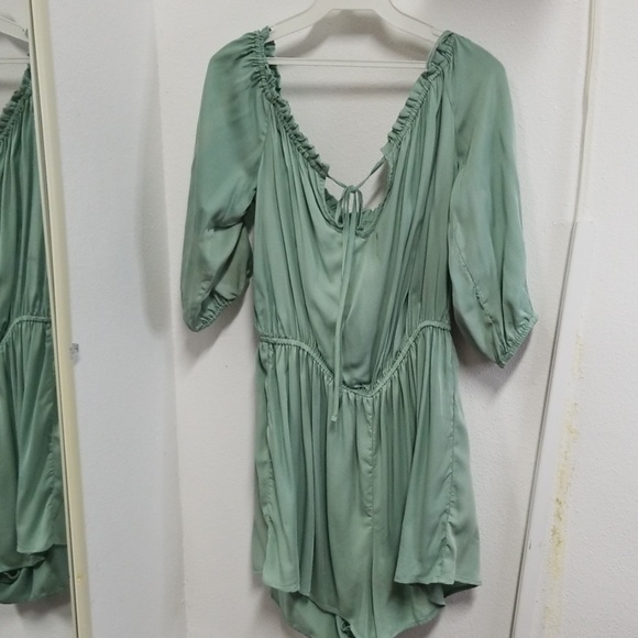 Green romper plus size - Picture 8 of 8